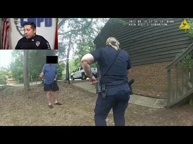 Video: Heart-pulsing moment officers return gunfire