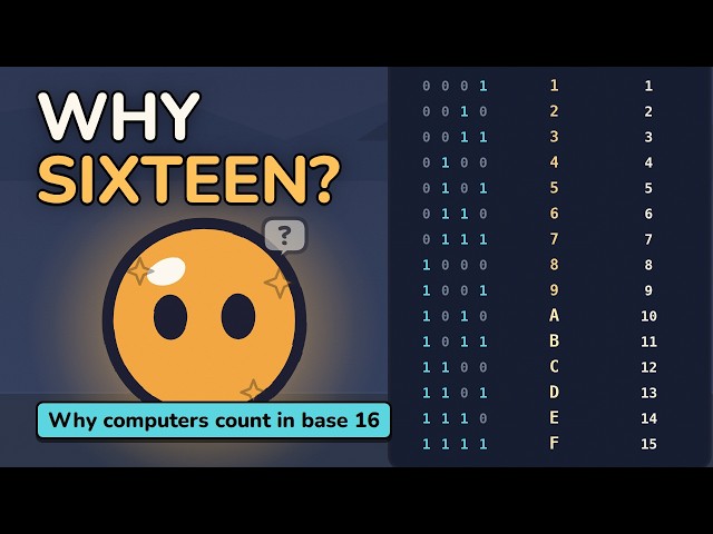 Why We Count in Sixteens