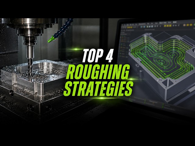 Learn CNC Programming | 4 Types of Roughing Strategies