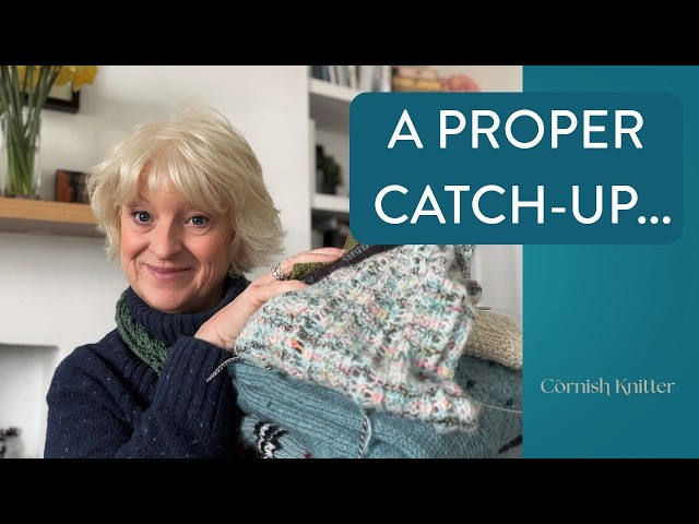 Knitting Catch-Up 🧶 Finished Objects, WIPs, A Gansey Update & What’s Next!