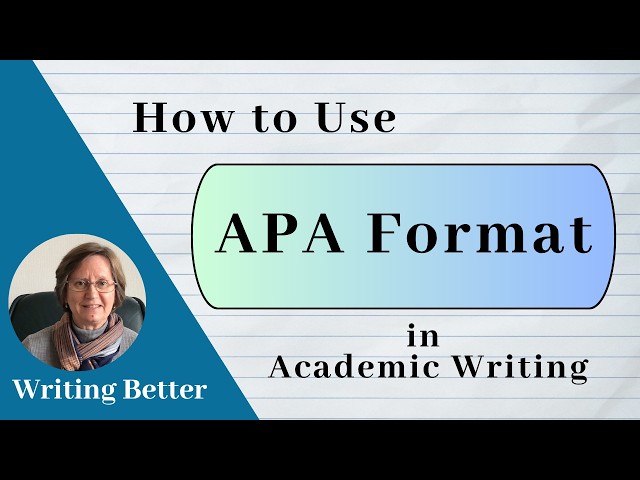 How to Use APA Format in Academic Writing