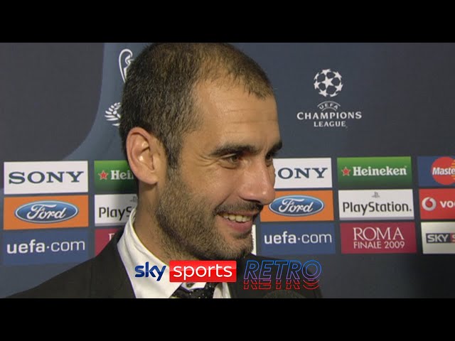 Pep Guardiola on winning the treble with Barcelona
