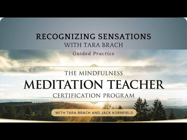 Recognizing Sensations: Guided Practice with Tara Brach
