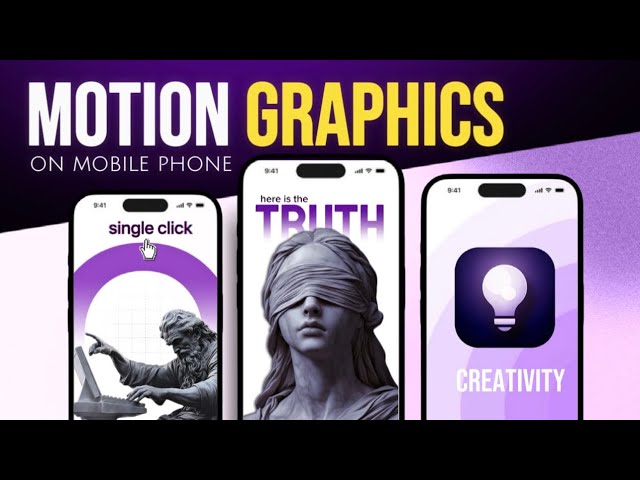 ULTIMATE Motion Graphics using MOBILE CapCut 