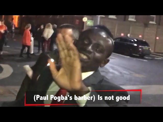 Sadio Mane Takes Shots At Pogba's Barber & Arsenal! 😂😂