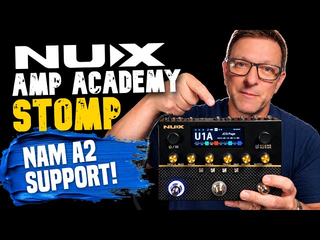 The NUX Amp Academy Stomp just got a seriously impressive update — including NAM A2 support! 🔥