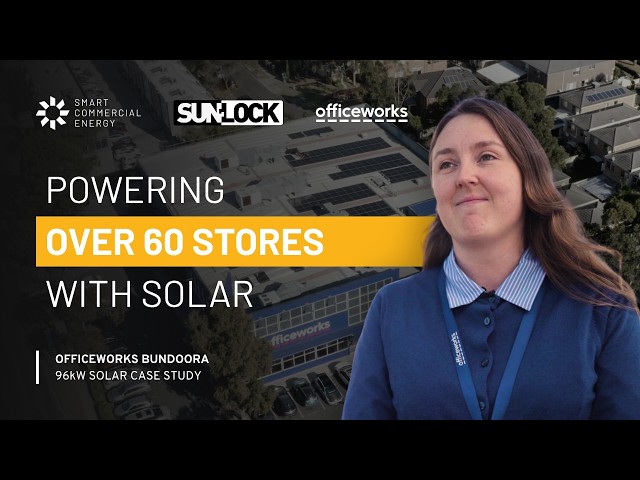 Reducing Energy Costs at Scale | Officeworks Bundoora