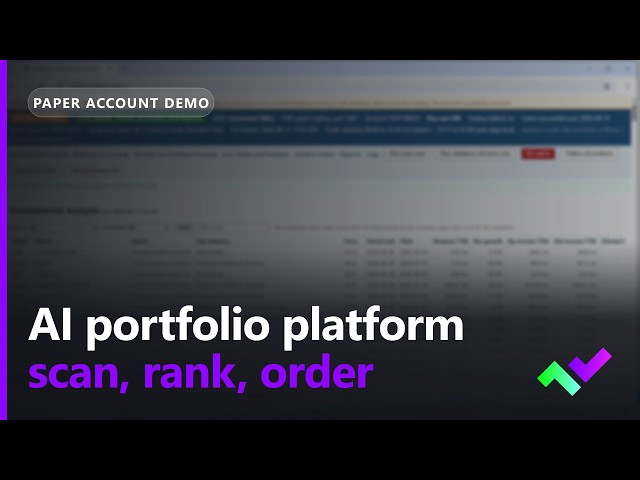 AI-powered portfolio platform: fundamental scan, ranking and orders to IBKR (paper account)