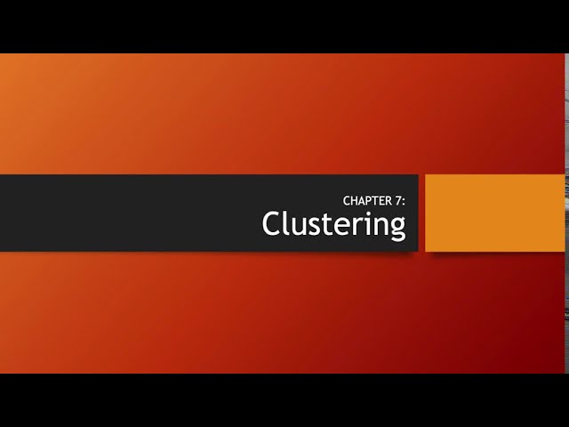 What is clustering in machine learning?