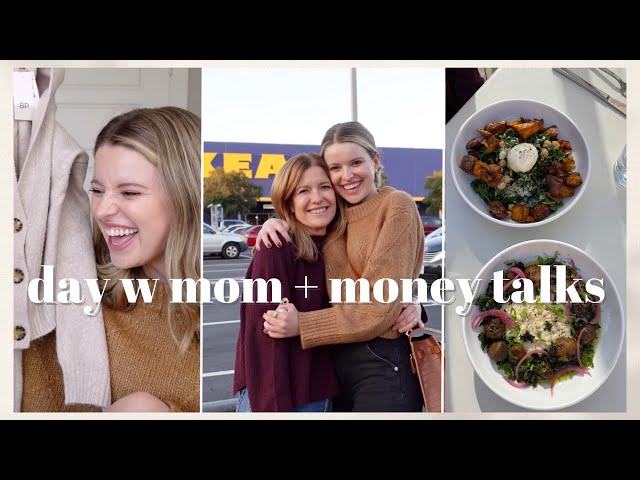 VLOG: Mom Visiting, Money Chat, Ikea Trips + Nordstrom Haul for Mom!