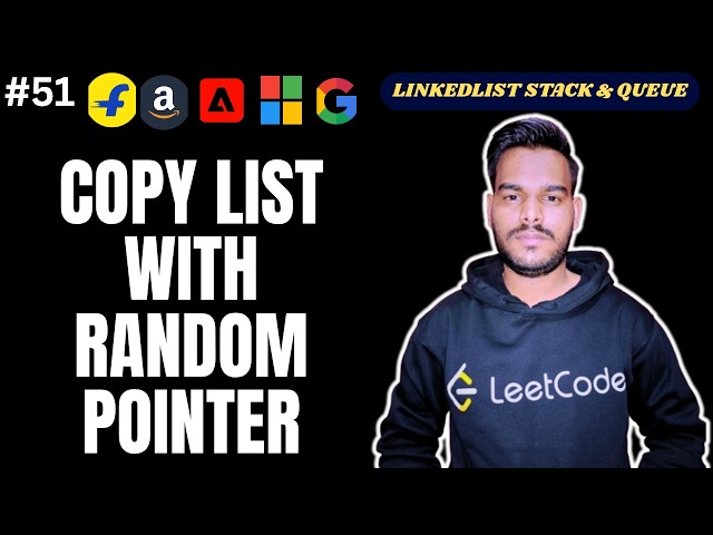 Copy List With Random Pointer in Java | Optimized Solution | LeetCode 138 | Mahesh DSA Sheet
