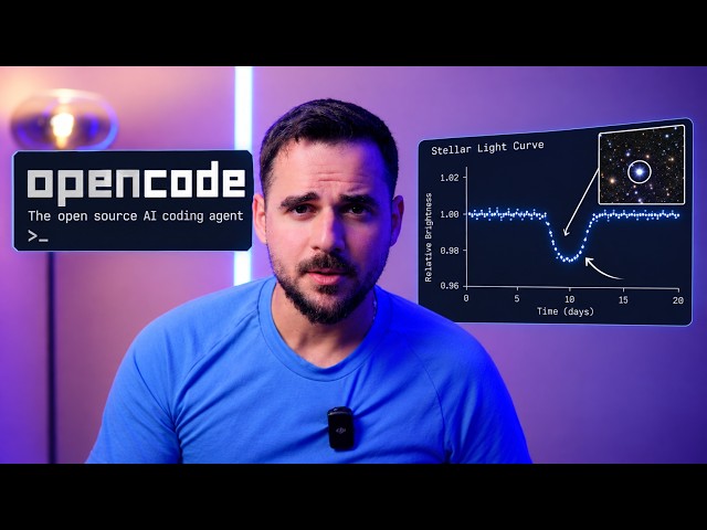 How I Vibe Coded an Exoplanet Detector with OpenCode