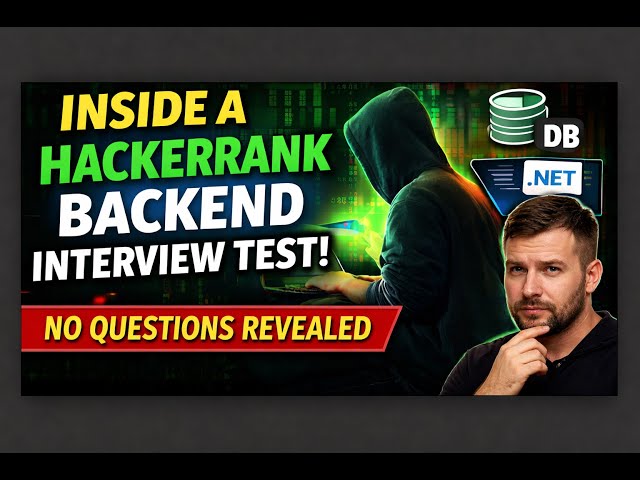 .NET Backend HackerRank Interview Test Explained (Conceptual Overview)