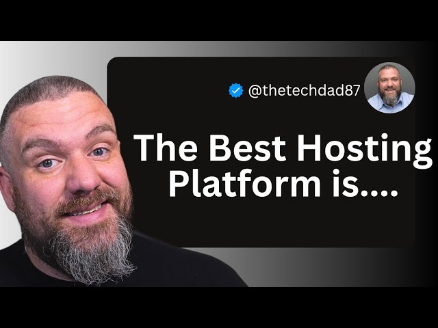 Where should you host your sites