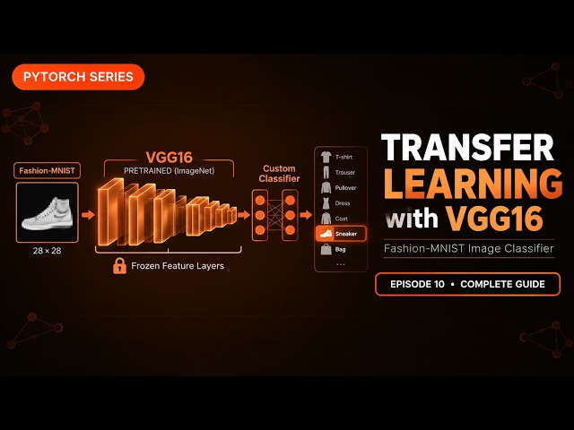 Transfer Learning with VGG16 in PyTorch | Complete Beginner Guide