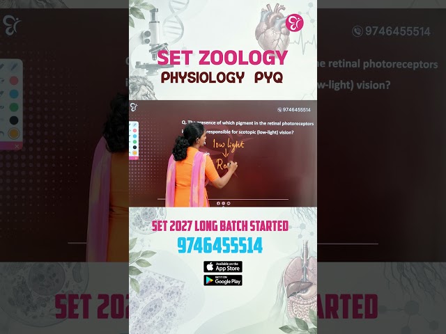 🧬 SET ZOOLOGY | PHYSIOLOGY PYQ