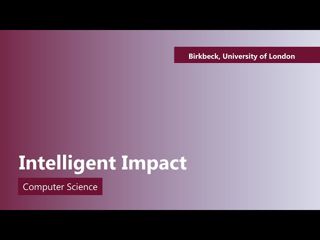 Intelligent Impact Series - Computer science