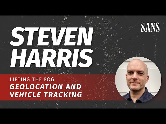 Lifting the Fog: Geolocation and Vehicle Tracking