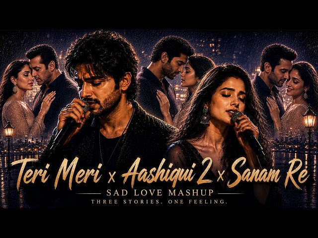 Teri Meri x Aashiqui 2 x Sanam Re | Emotional Bollywood Love Mashup – IndiTune
