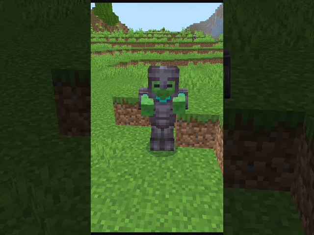 How to Get 100% Armor Drops from Zombies in Minecraft #minecraft
