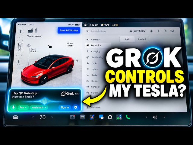 Tesla Grok Voice Controls Tested — Do You Still Need the Touchscreen?