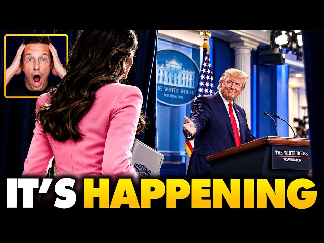 🚨Trump Just Announced New White House Press Secretary…Lib Reporters PANIC, Throw Psychotic FREAK-Out