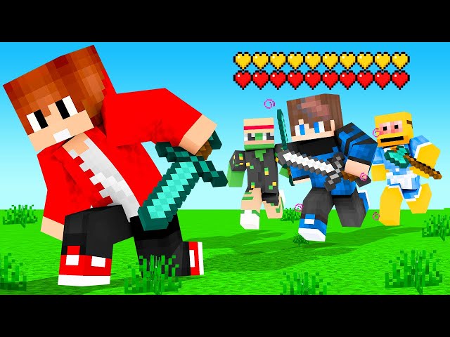 HET IS TIJD VOOR.. EEN EPISCHE BATTLE! 😱 - Minecraft Opgejaagd #7