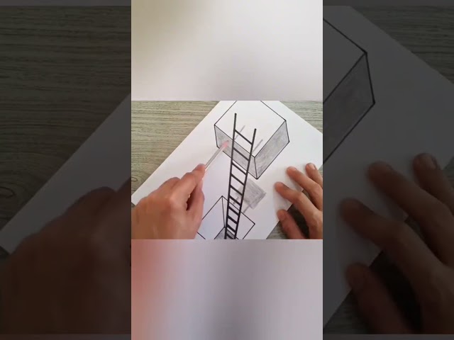 Drawing 3D Ladder