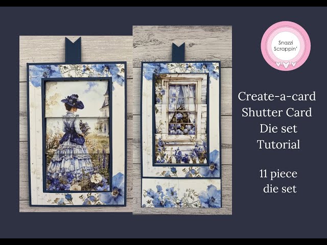 Create-a-card Shutter card Tutorial