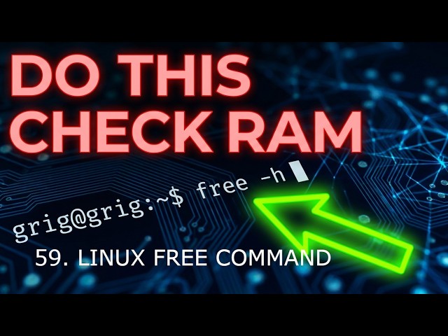 59. Linux Free command 2 | Linux memory torubleshooting | Linux memory usage | #linux #programming