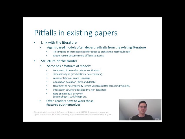Documentation of agent-based models