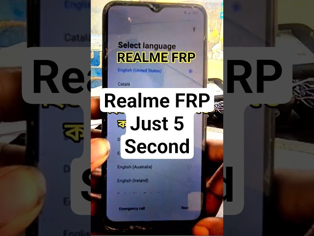 Realme frp bypass in just 5 second #rslmobilesolution #frpbypass #frp #frpunlock