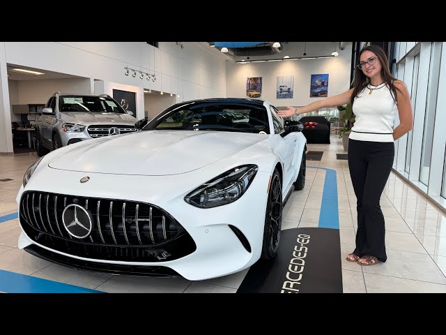 2025 @MercedesBenz AMG GT63 Coupe White Magno