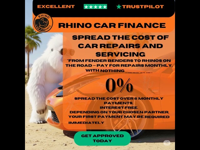 Rhino Car Finance – Epic Mock Ad (Creative Portfolio Project)