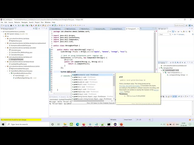 4: Collections sort lambda