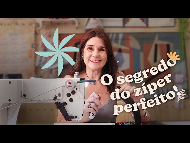 How to Sew a Zipper Quickly and Straight (Golden Tip for Beginners!) | #40