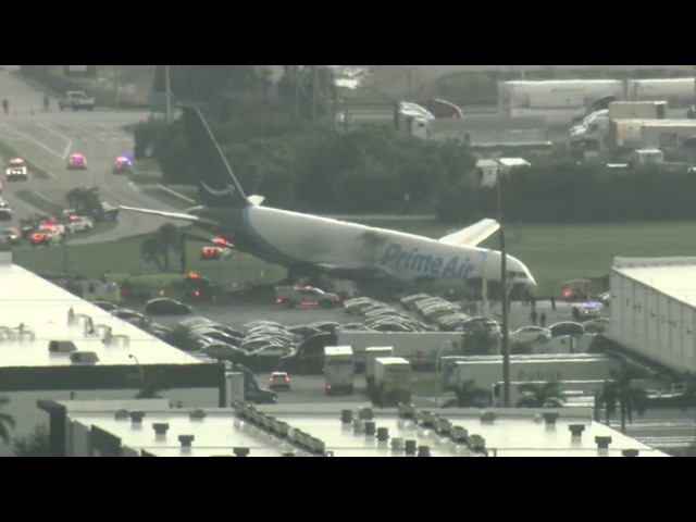 LIVE: Plane crash at Miami airport