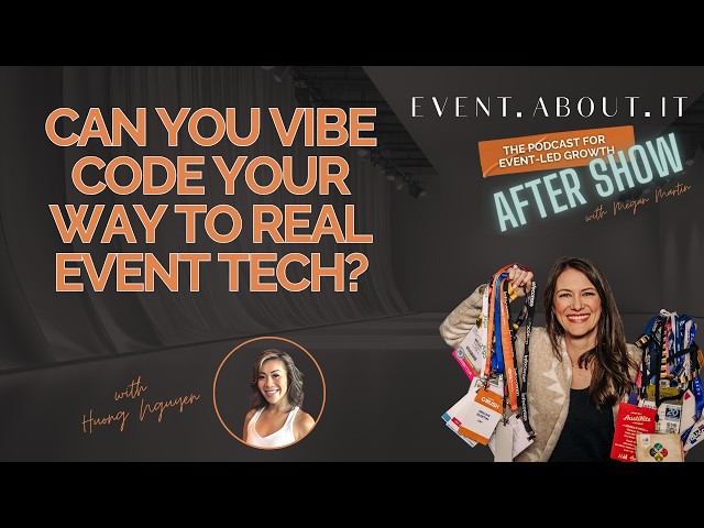 Can You Vibe Code Your Way to Real Event Technology?