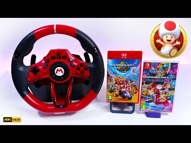 Mario Kart 8 Deluxe & Mario Kart World (Toad Gameplay)