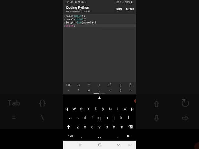 print secondword in first word