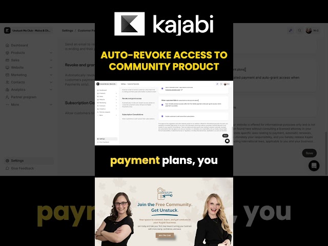 Kajabi Payment Problem? Auto Revoke Members Immediately