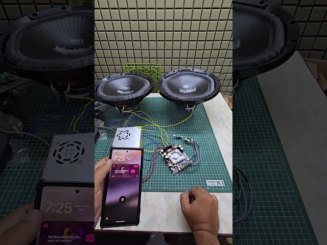 IOT-Audios XY-T2002P, Power Test, Speaker Phaad dega Bluetooth High Power 200W*2 Amplifier Module