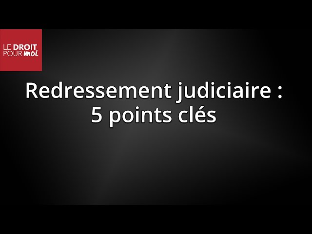 Judicial recovery: 5 key points to understand
