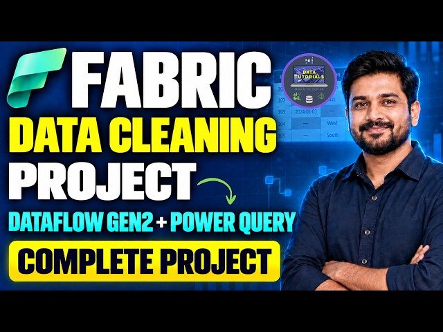 Microsoft Fabric Data Cleaning Project | Dataflow Gen2 & Power Query #datacleaning #powerbi #sql