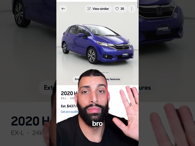 Since when are 6 year old Hondas almost $30,000?!? Scam!