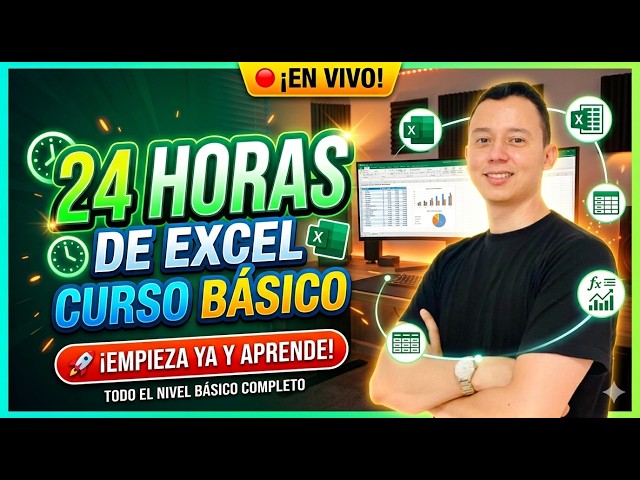 Aprender Excel Básico - 24/7 @Microsoft365 #excel #mvp