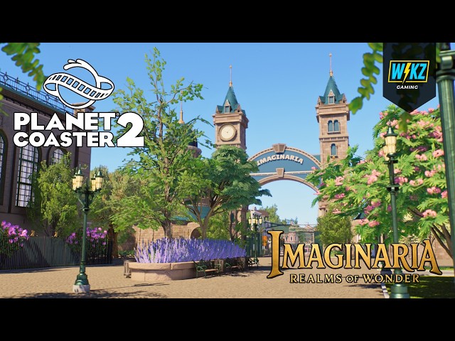 This Mainstreet Feels Like a Real Theme Park | Park Tour | Planet Coaster 2