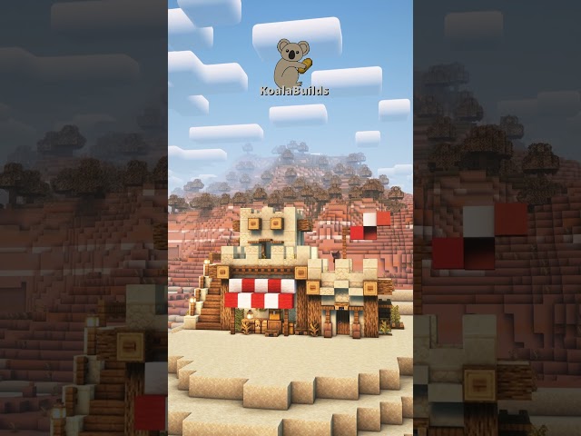Minecraft: Large Desert House Timelapse
