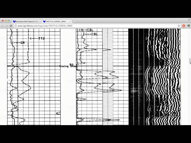 How to View Ontario's Geophysical Well Logs Online