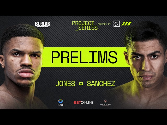 Omari Jones Vs Alan Sanchez Prelims | 2 Live Fights | Matchroom Boxing